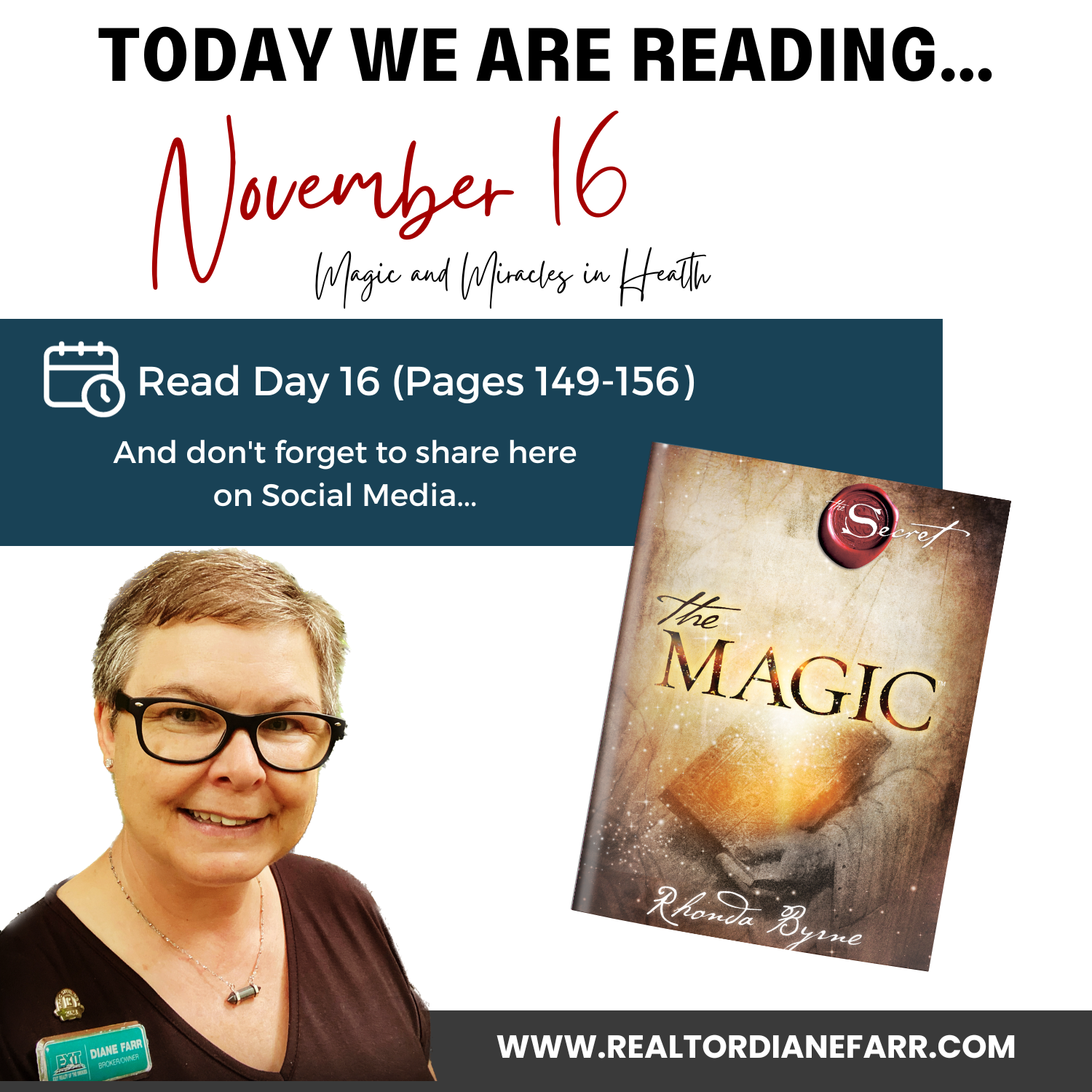 Day 16 November 16th 2023 - Magic and Miracles in Health
