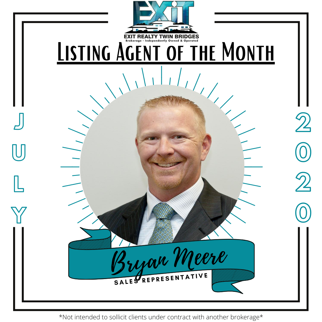 JULY 2020 TOP PRODUCERS & AGENT OF THE MONTH