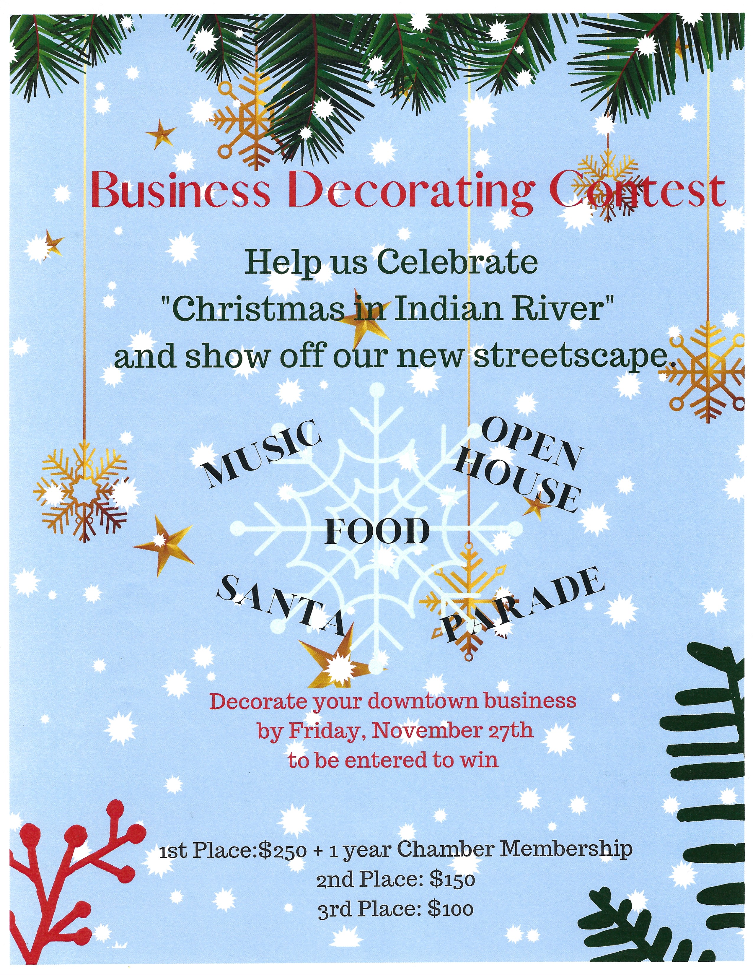 Downtown Indian River Businesses - Lets decorate!