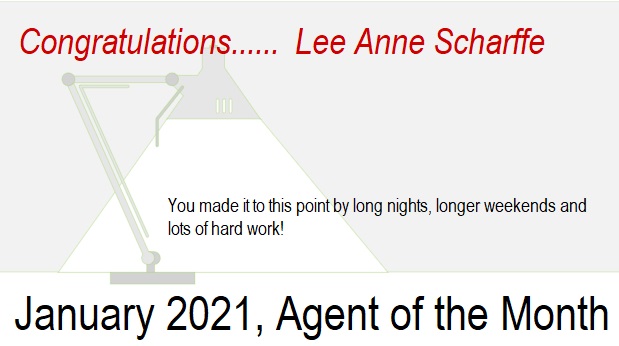 January 2021 Agent of the Month