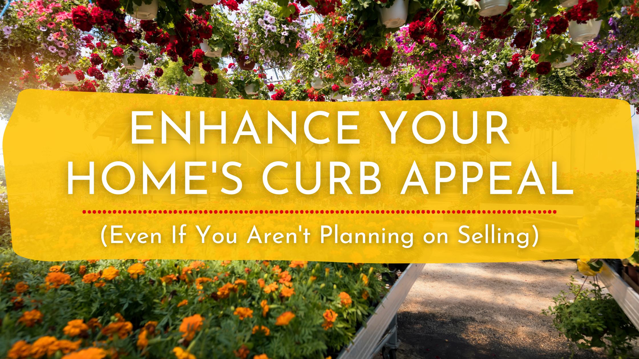 Enhance Your Home's Curb Appeal (Even If You Aren't Planning on Selling)