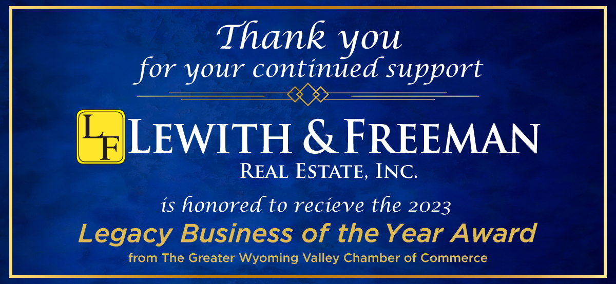 Lewith & Freeman Receives Prestigious Legacy Business of the Year Award