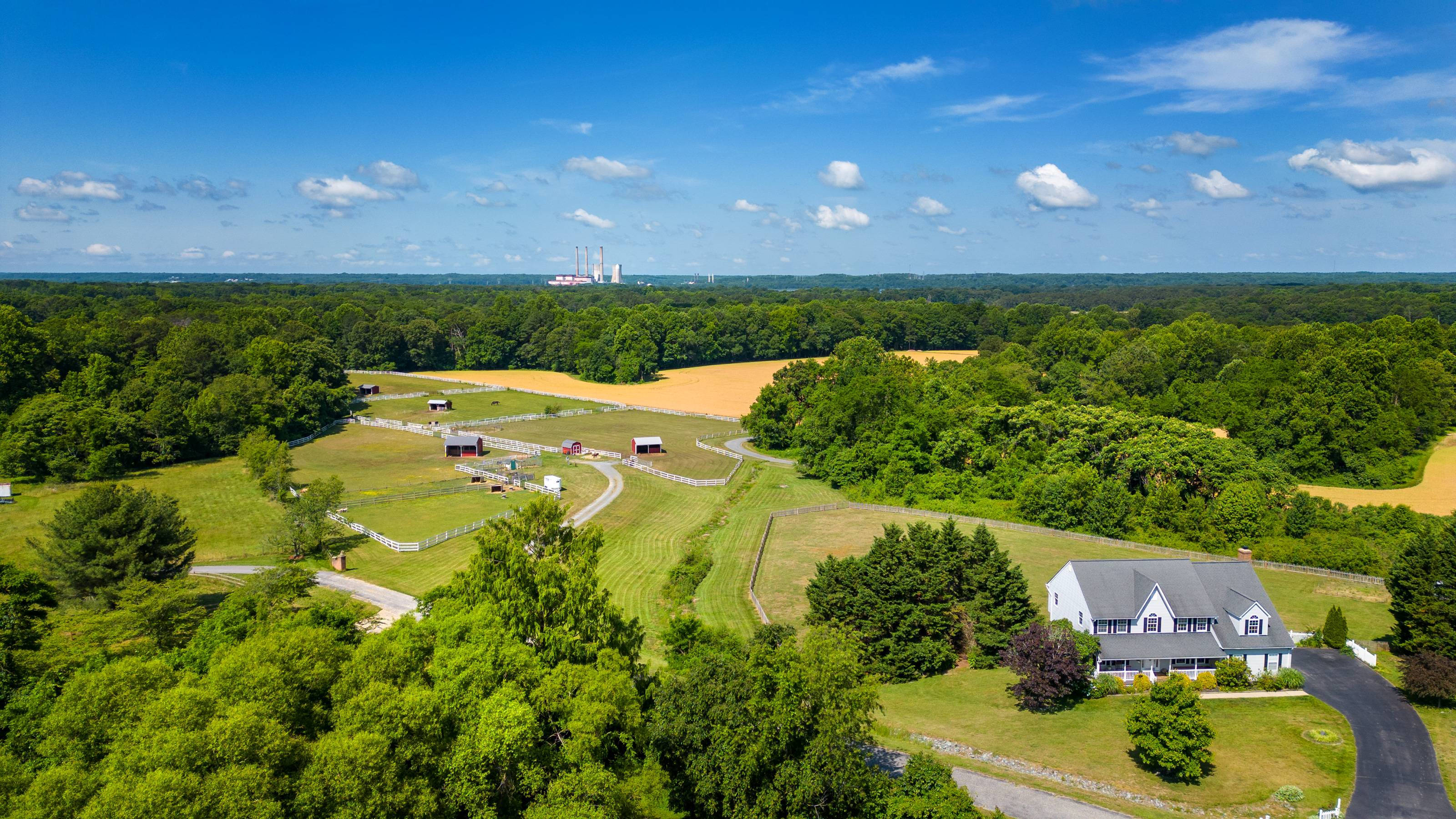 Incredible Horse Farm For Sale in Prince Frederick, MD